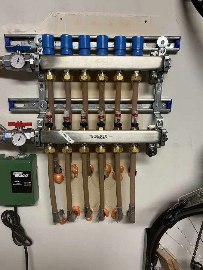 Plumber performing Leak Detection at a residential property in Lehi